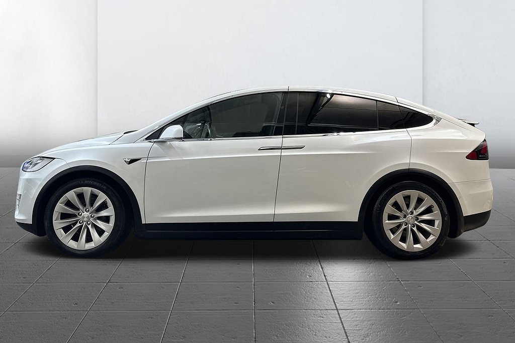 Tesla Model X 90D FRI SUPERCHARGE 7-sits AP Drag Luftfj Köld