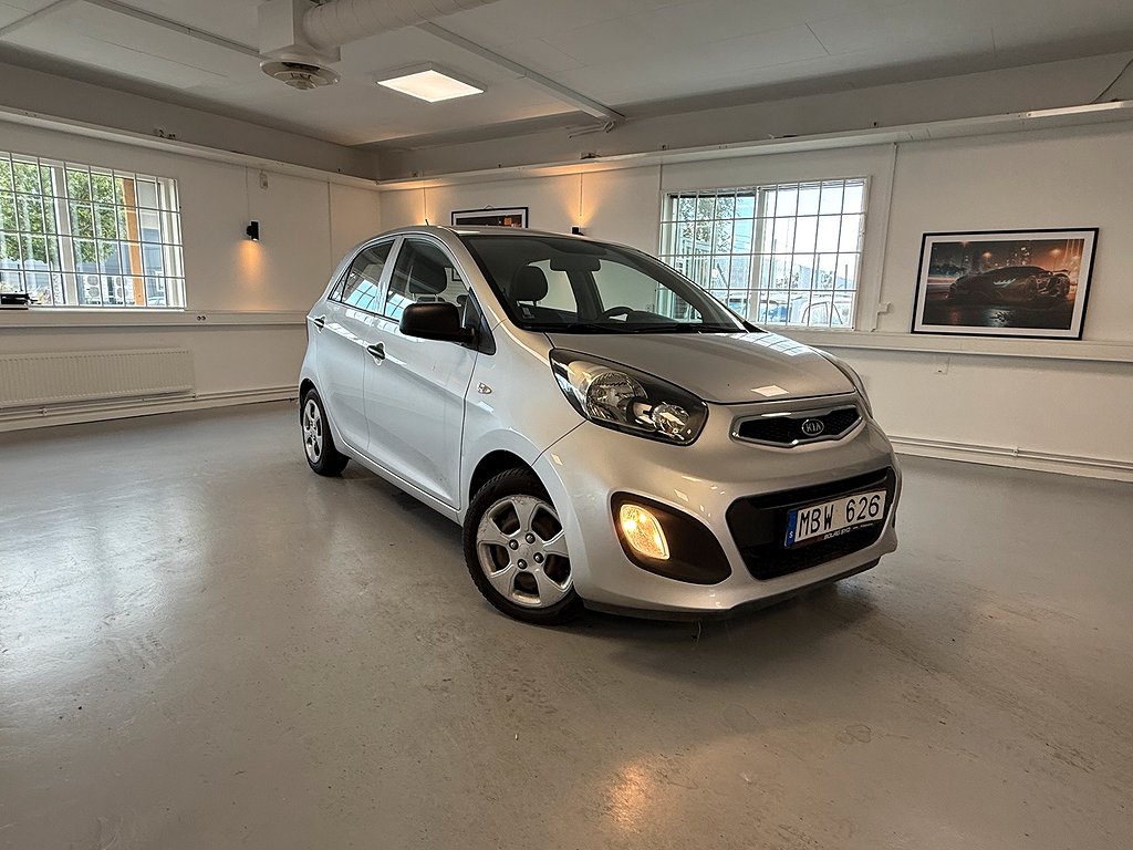 Kia Picanto 5-dörrar 1.0 MPI Manuell, 68hk, 2012