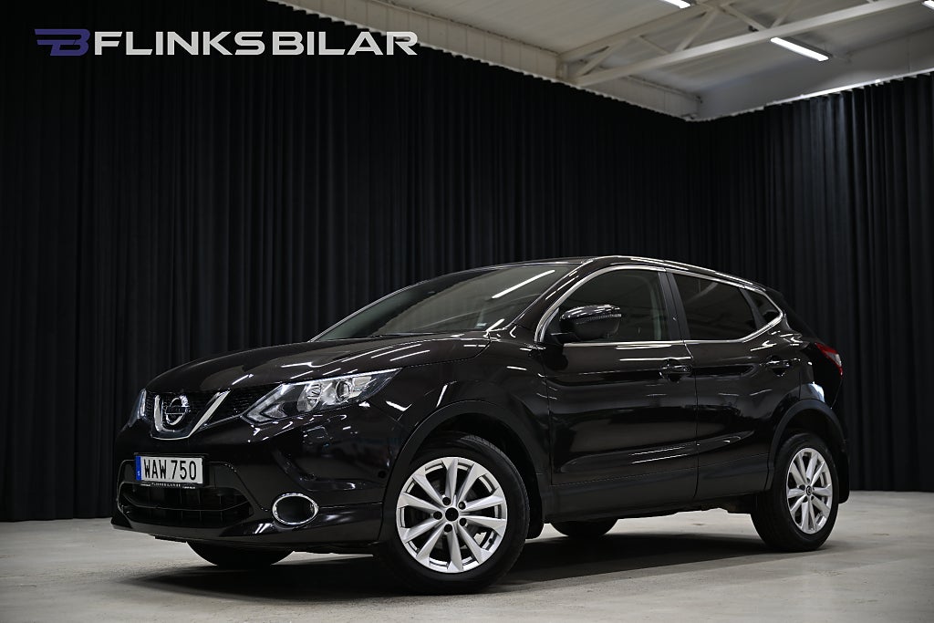 Nissan Qashqai 1.2 DIG-T 115HK Automat|5-Sits|GPS|Backkamera|EnÄgare
