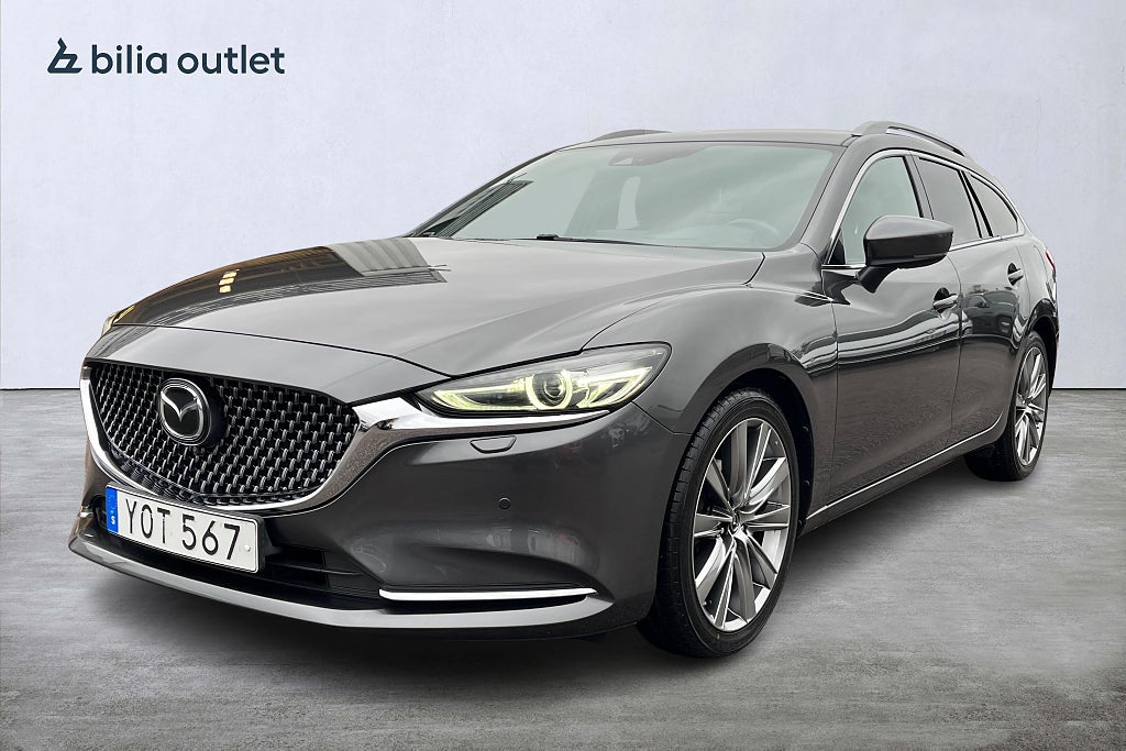 Mazda 6 Wagon 2.5 Signature 194hk / Drag 360°kam Värmare BOSE