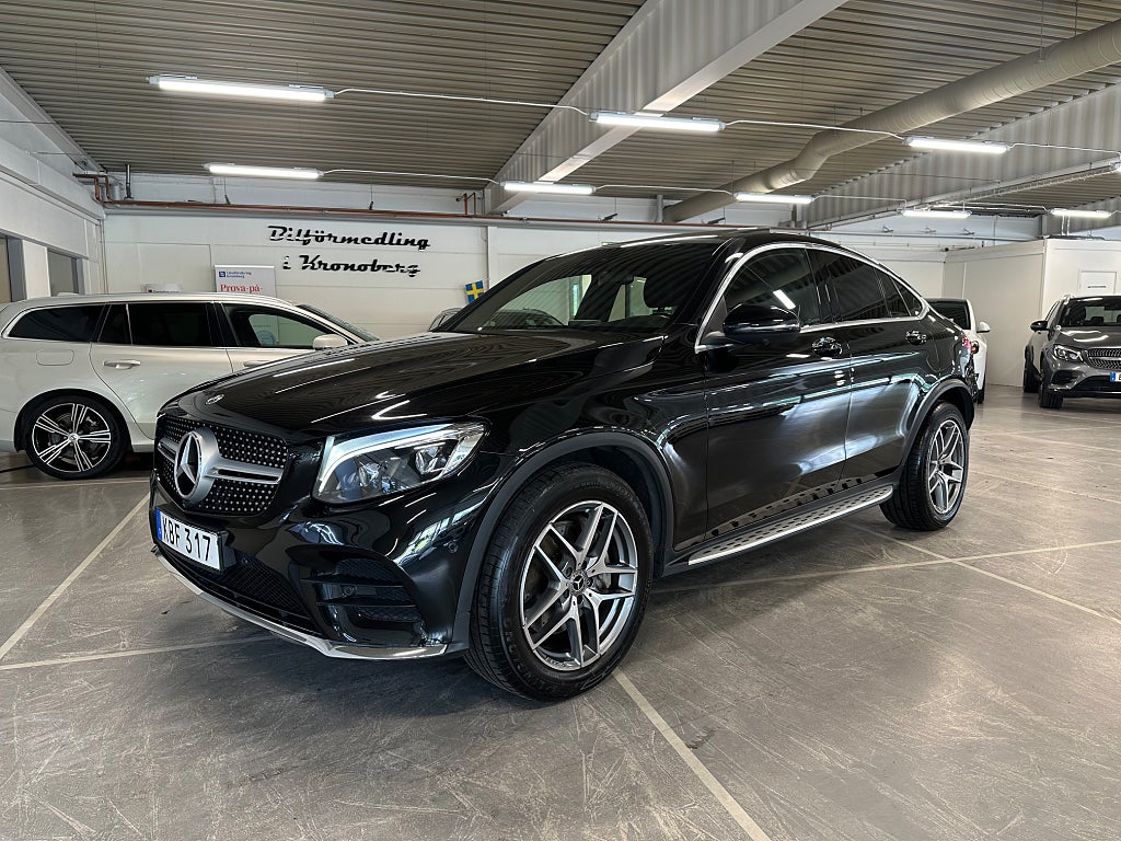 Mercedes-Benz GLC 220 d Coupé 4MATIC AMG Taklucka Värmare Burmester 360°