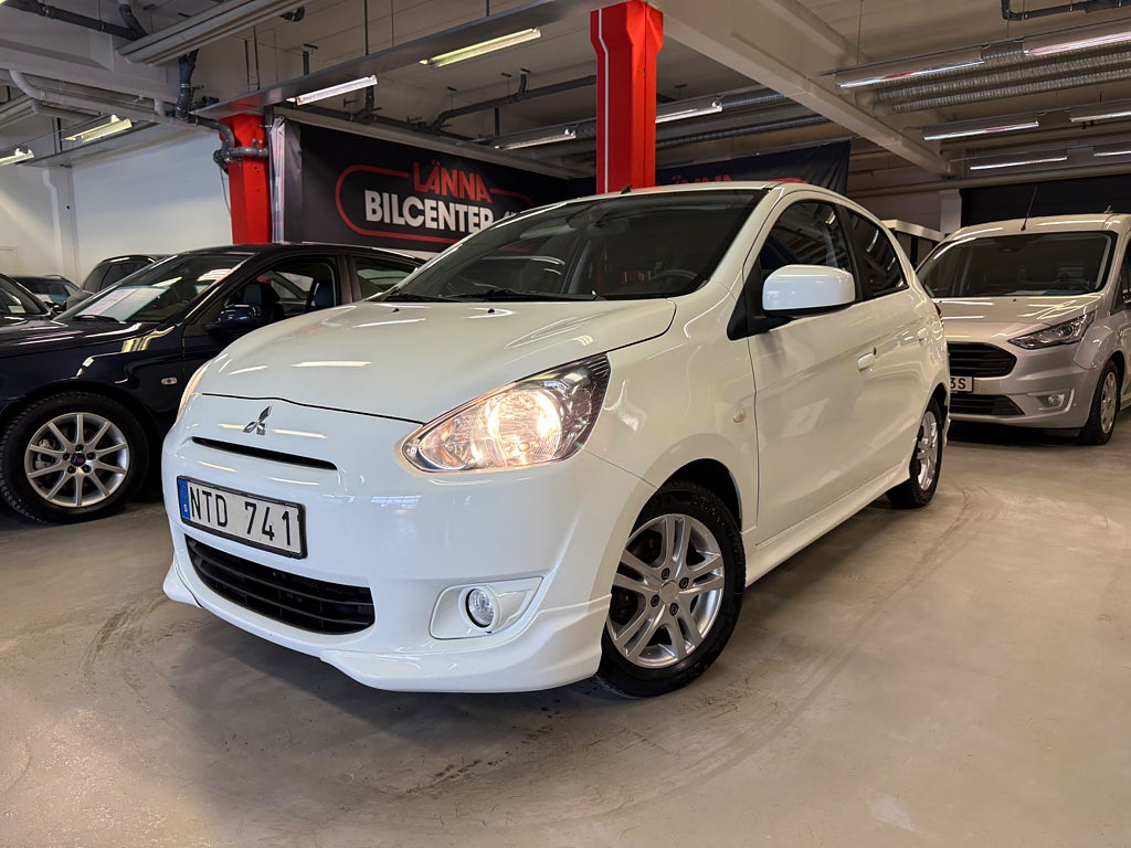 Mitsubishi Space Star 1.2 MIVEC ClearTec 2Ägare LÅGAMIL Låg årsskatt