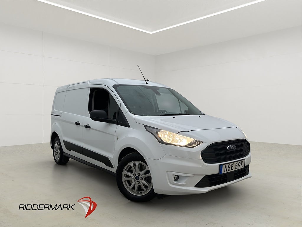 Ford Transit Connect LWB Värmare Drag B-Kamera CARPLAY Moms