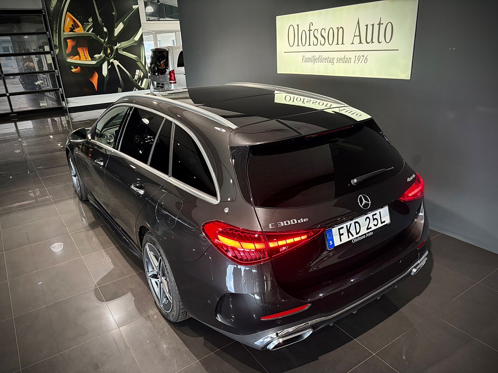 Mercedes-Benz C 300 de AMG 4MATIC Drag Värmare Elstol - bild 3