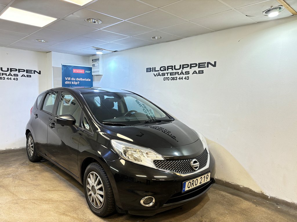 Nissan Note 1.2 Automat / GPS / B-Kamera / T-lucka / Låg mil