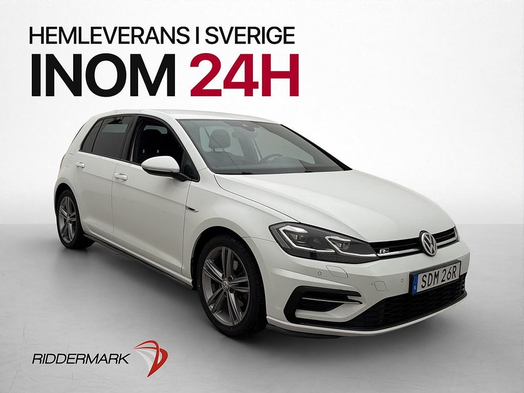 Volkswagen Golf TDI 4M 150hk R-Line Dynaudio Cockpit Värm