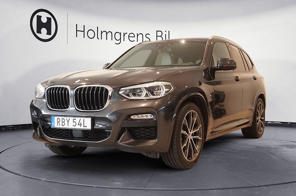 BMW X3 xDrive30i 3,65% ränta M-Sport Drag Läder Keyless HUD hk Värmare