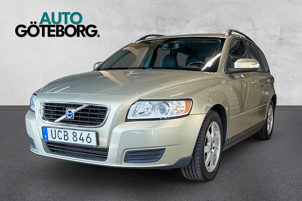 Volvo V50 2.0 D Kinetic Värmare Välservad Kamrembytt Besiktigad