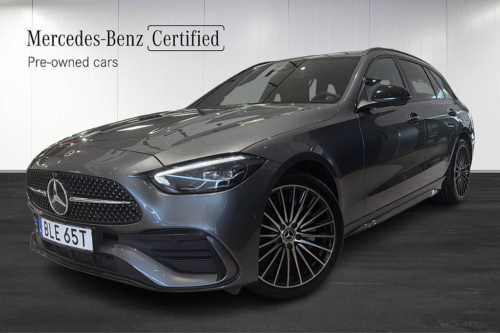Mercedes-Benz C 300 de 4-Matic AMG Night Package Dragkrok 
