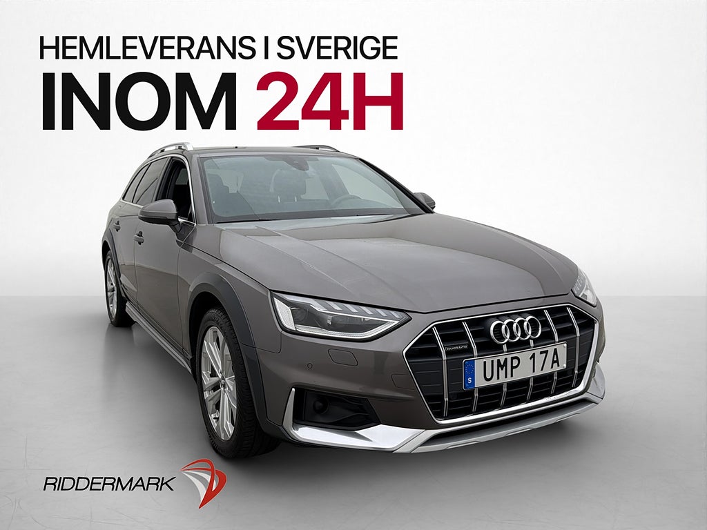 Audi A4 allroad 40 TDI 190hk Quattro Kamera Värmare Dragkrok