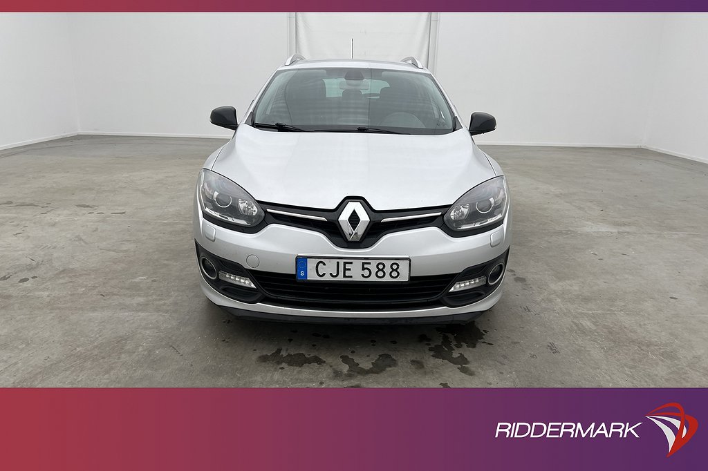 Renault Mégane Grandtour 1.5 dCi Limited Värm Sensorer GPS