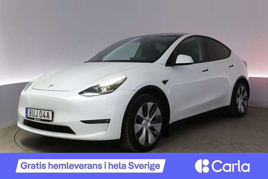 Tesla Model Y Long Range AWD Autopilot Pano Drag V-Hjul