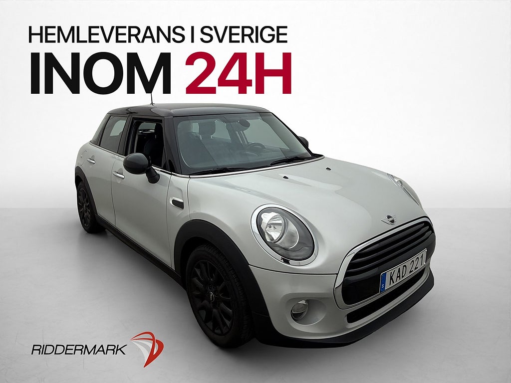 MINI Cooper 136hk Pepper Farthållare Bluetooth P-Sensorer