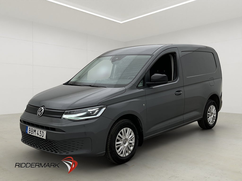 Volkswagen Caddy Cargo 2.0TDI Värm Drag Kamera CARPLAY Moms