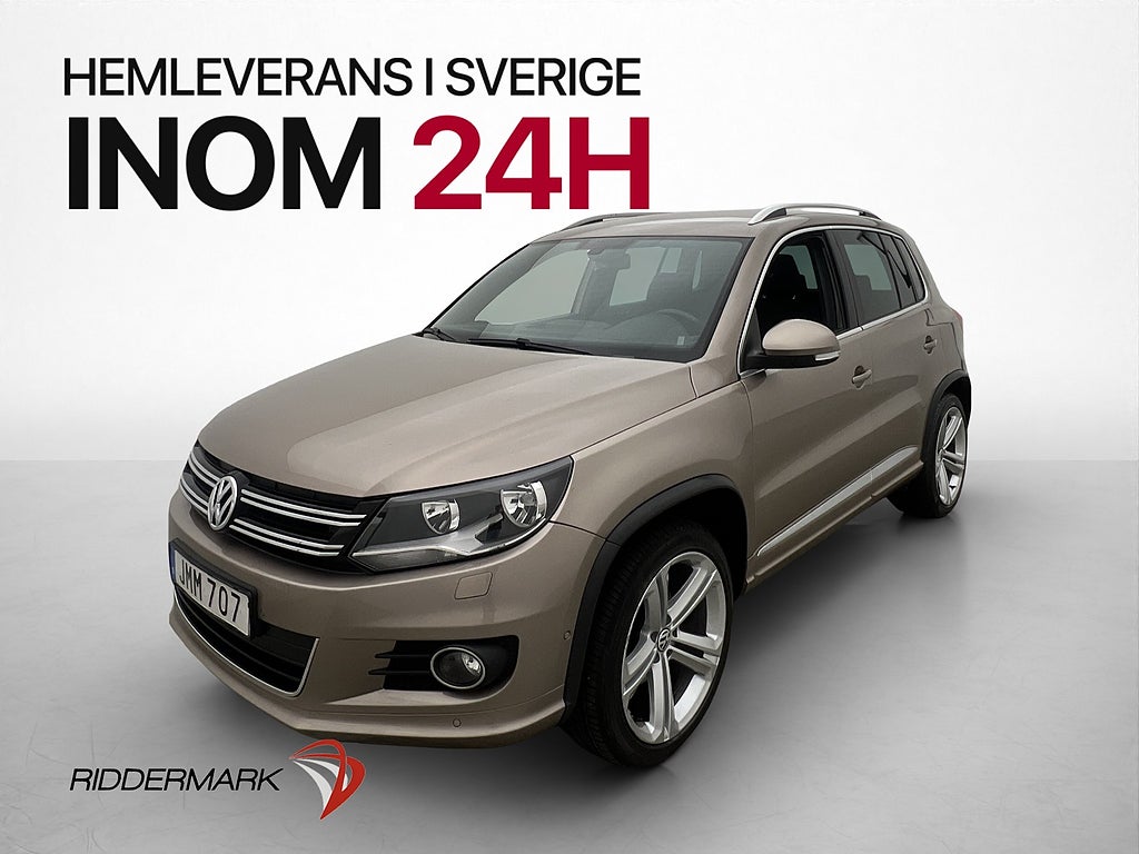 Volkswagen Tiguan TDI 4Motion 177hk R Line D-Värm Kamera