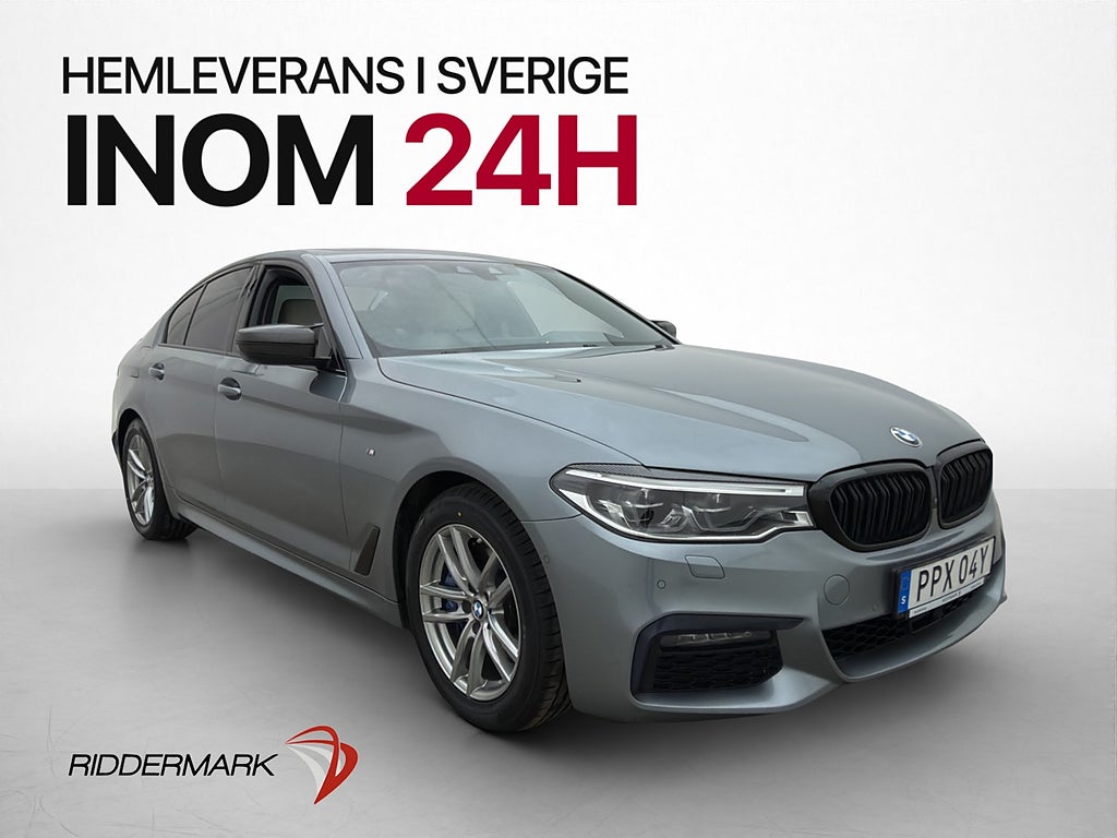 BMW 530i xDrive 252hk M Sport Pano H/K HUD P-Värm 360° Läder