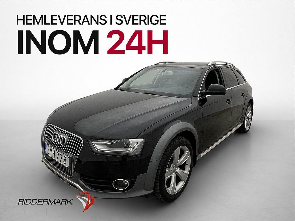 Audi A4 Allroad Quattro TDI 190hk Navi Halvskinn