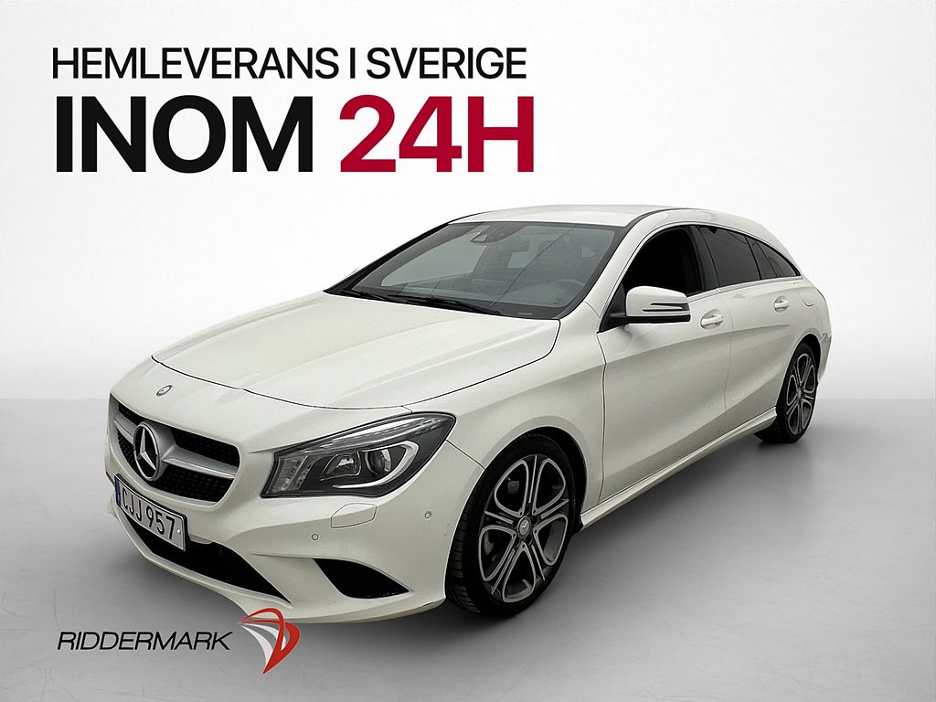 Mercedes-Benz CLA 220 d 4M SB B-Kamera D-Värm Halvskinn