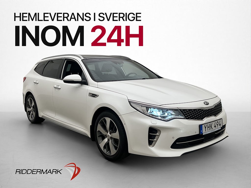 Kia Optima Sport Wagon 1.7 GT-Line Panorama H/K Dragkrok