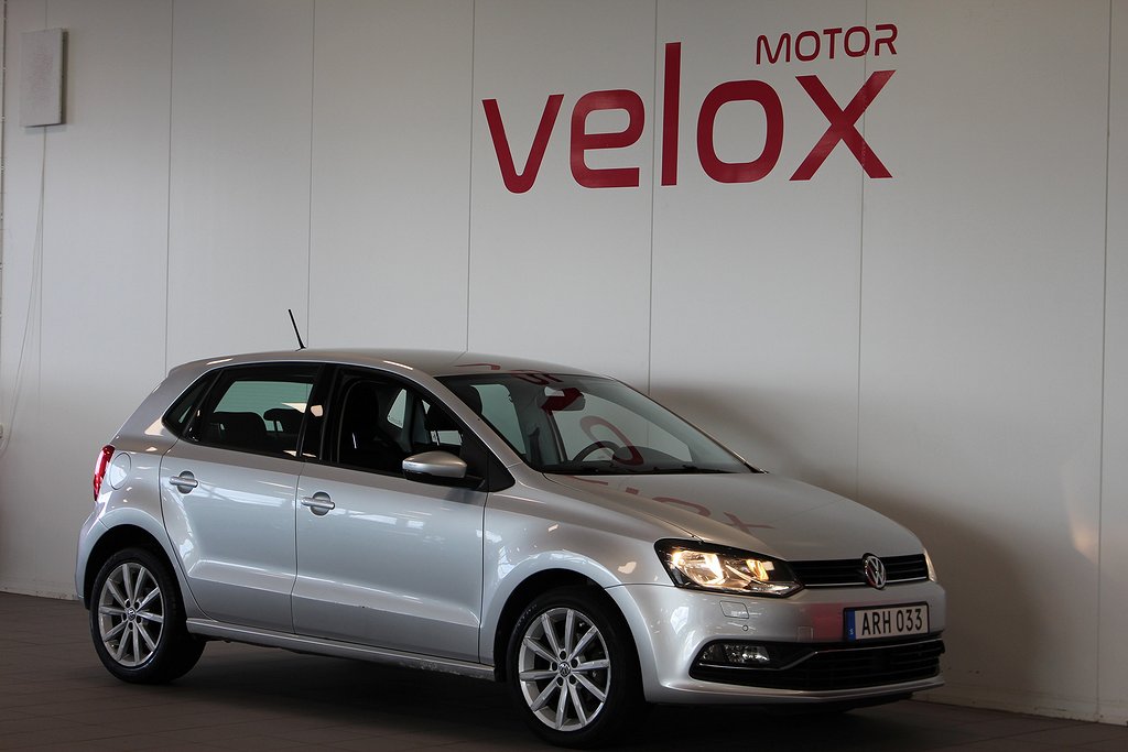 Volkswagen Polo 5-dörrar 1.2 TSI DSG 90HK 2015