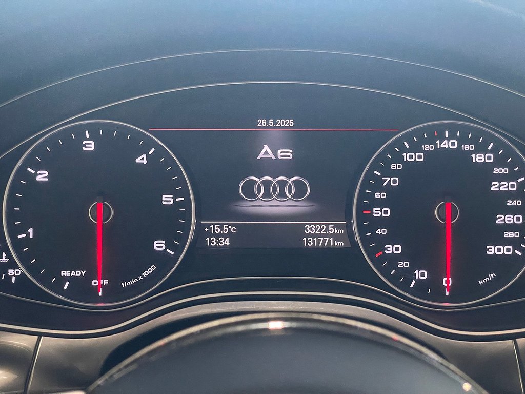 Audi A6 Avant 2.0 TDI 190hk Quattro |Drag|D-värm|Navi| 2018