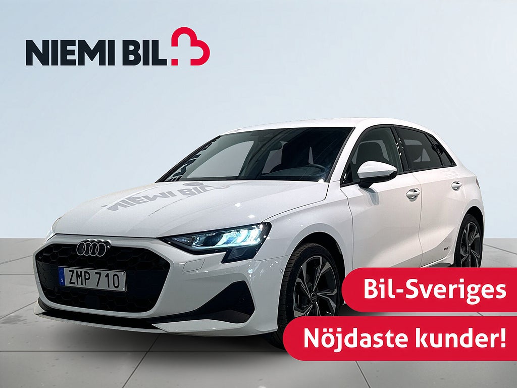 Audi A3 Sportback 35 S Proline Adv Kamera Carplay S-hjul MOMS