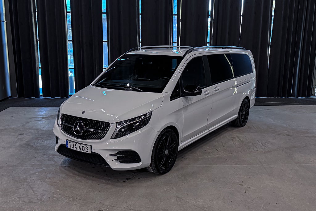 Mercedes-Benz V 300d 4Matic AMG Night|6sits|360|Luft|Burm