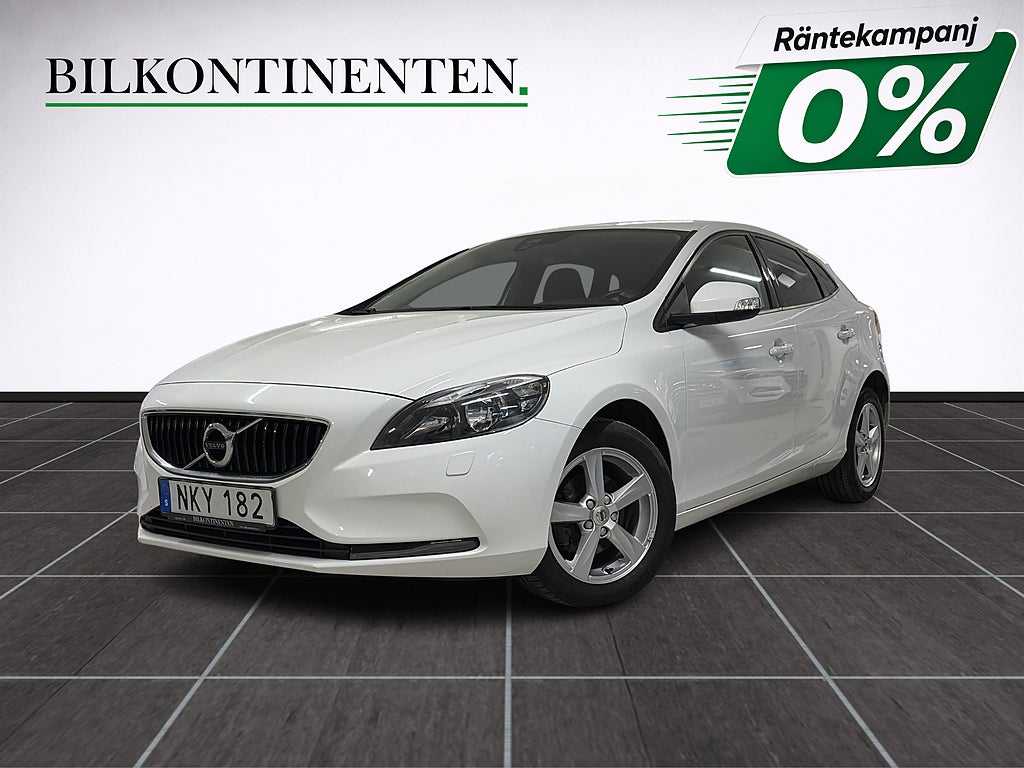 Volvo V40 D2 120hk *RÄNTEKAMPANJ 0%* City Safety Sensorer