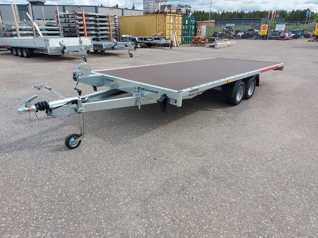 GAR Temared Carkeeper 4521/2 10" hjul 2700kg med tipp och ramper