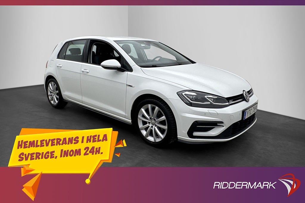Volkswagen Golf 116hk R-Line Värmare Cockpit Kamera CarPlay