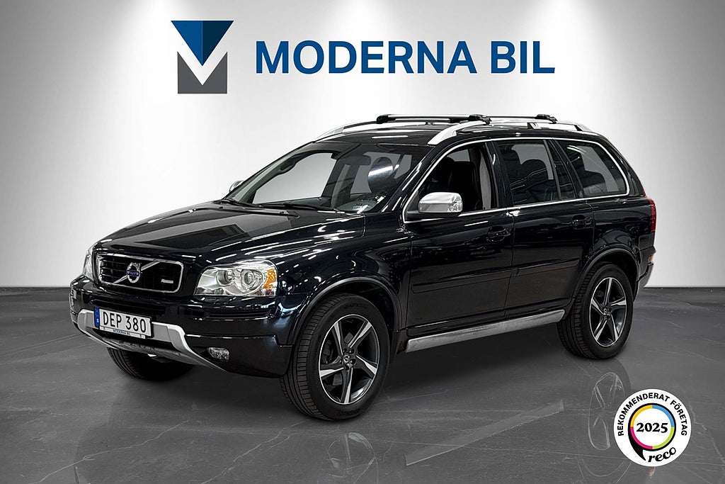 Volvo XC90 7-sits D5 AWD R-Design Drag Värmare Välservad Bluetooth