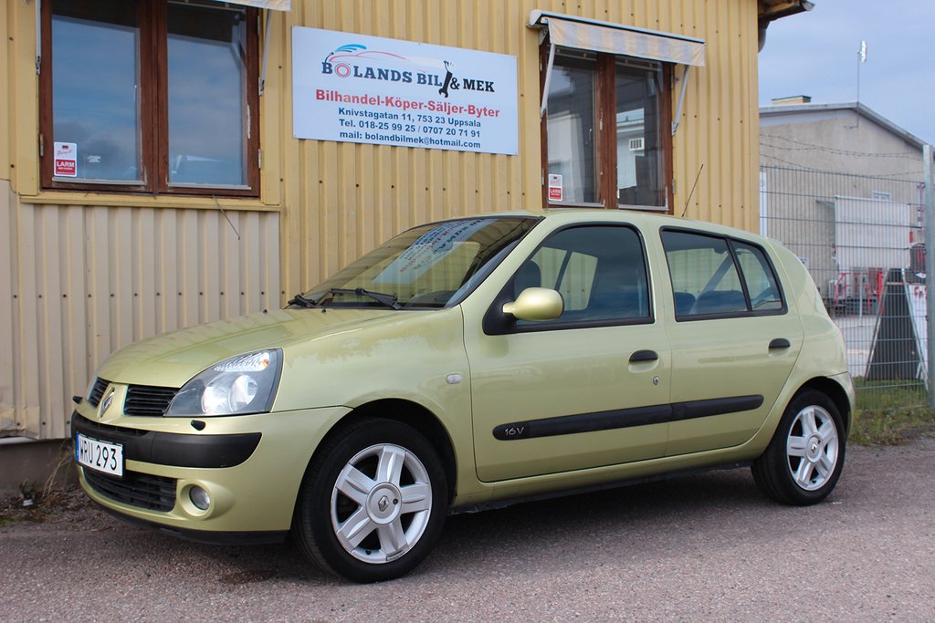 Renault Clio 5-dörrars Halvkombi 1.2(LÅGMILARE)Ny besikt.