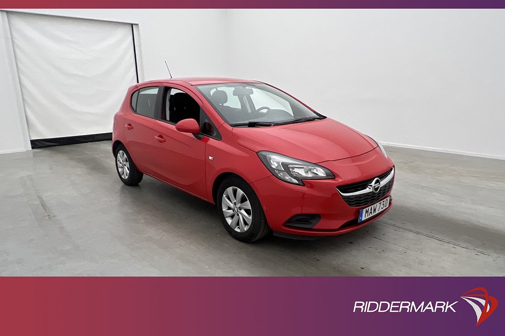 Opel Corsa 1.4 90hk Enjoy Rattvärme Farthållare Psensorer