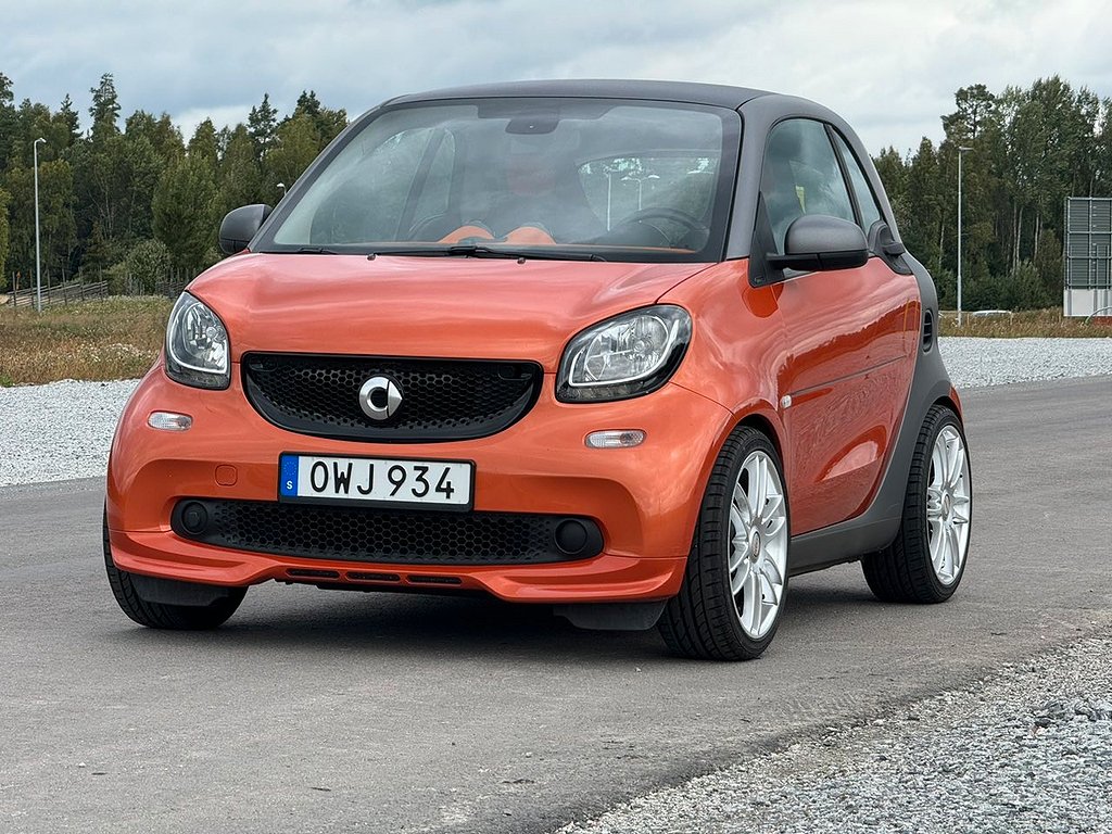 Smart fortwo 1.0 Euro 6 Automat/Nybesiktad/B.Kamera/Lågmil