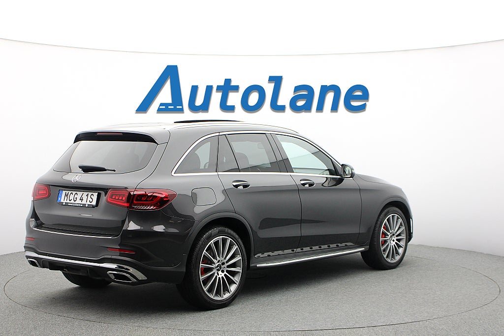 Mercedes-Benz GLC 220 d 4M AMG, Pano, 360°, Burmester®, Dragkrok 194hk