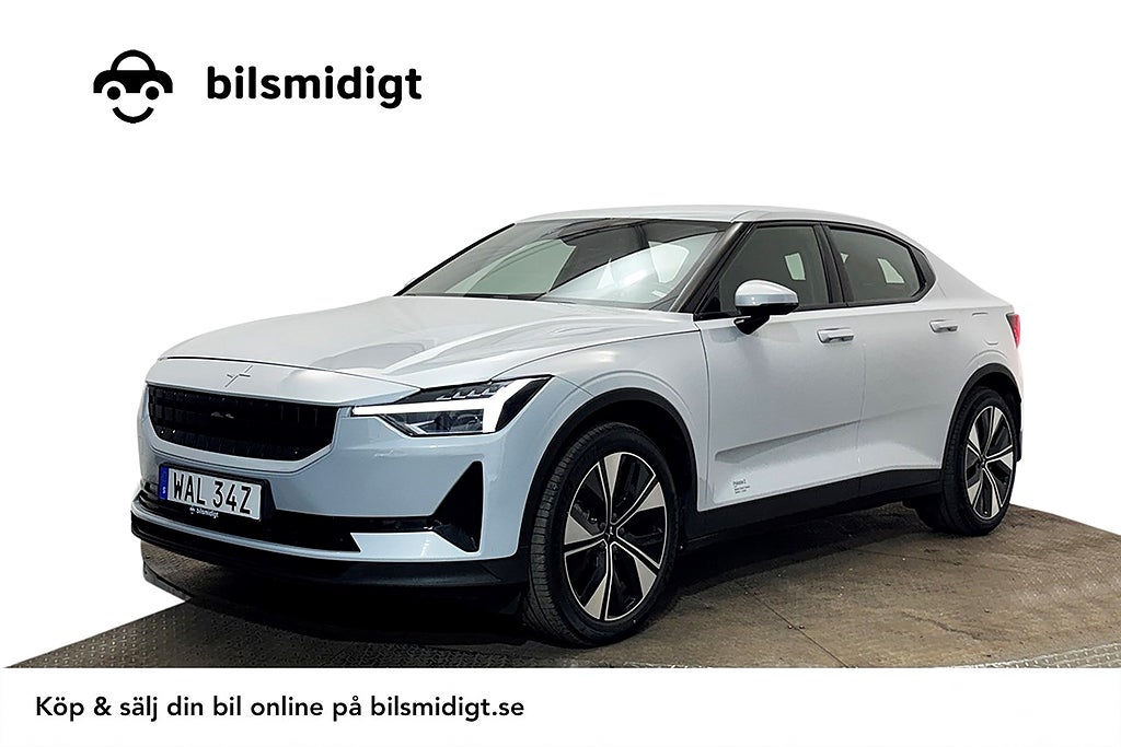 Polestar 2 Standard Range Drag Elstolar Cockpit Keyless P-Klimat