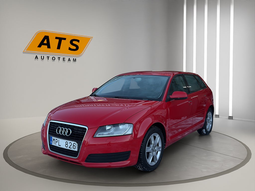 Audi A3 Sportback 2.0 TDI Attraction, Fullservad/Kamrem-Bytt