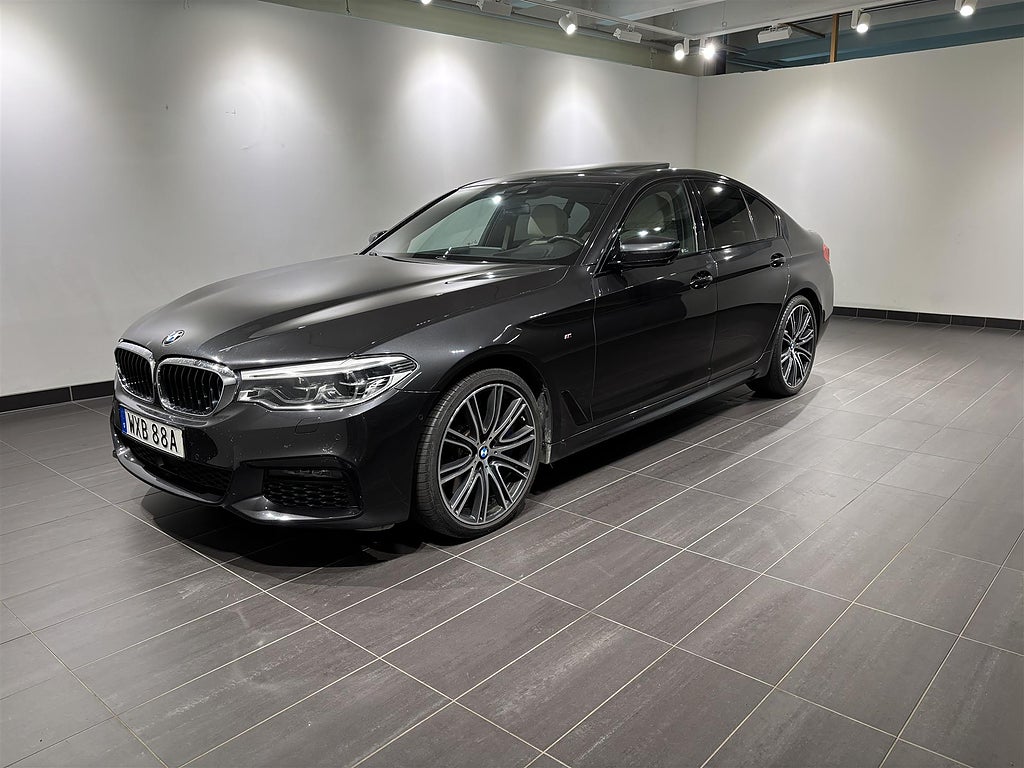 BMW 540D xDrive Sedan M Sport Innovation Taklucka B W Drag DAP | Ränta