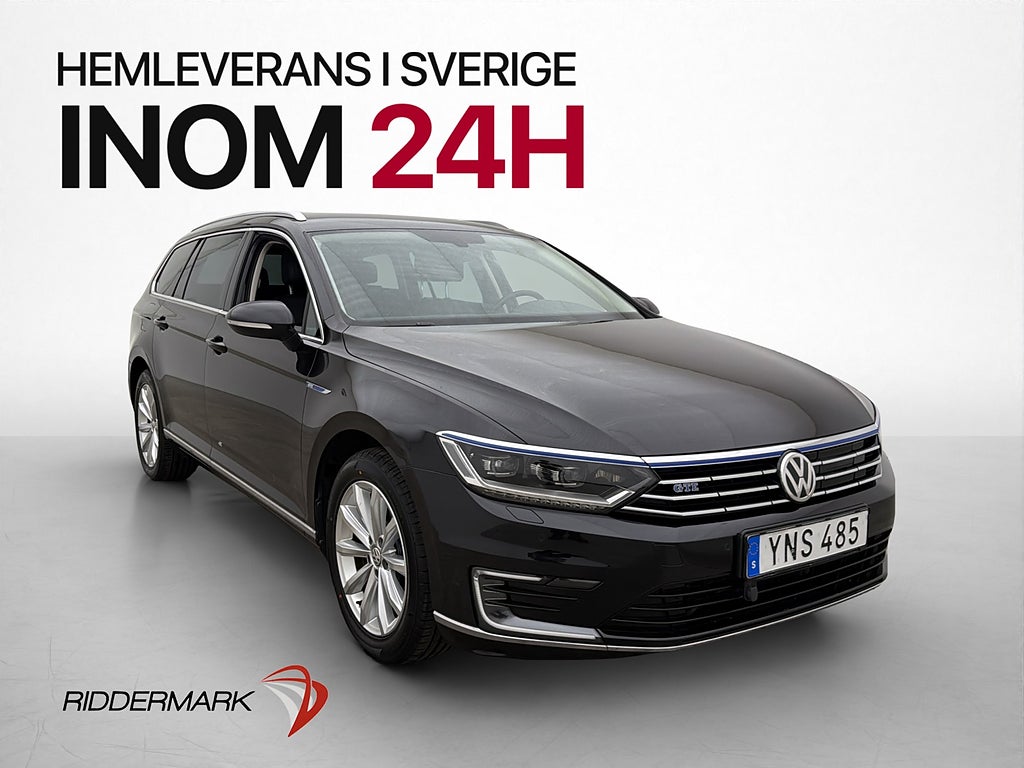 Volkswagen Passat GTE 1.4 TSI Dragkrok Kamera Skinn CarPlay