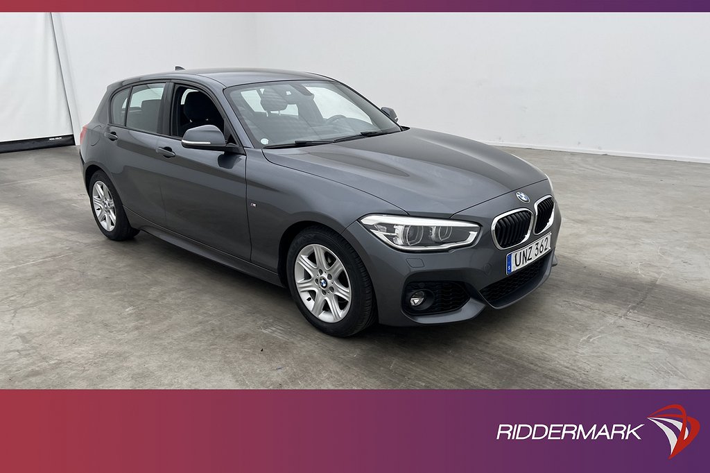 BMW 118 i 136hk M Sport Sensorer Rattvärme Låg-skatt