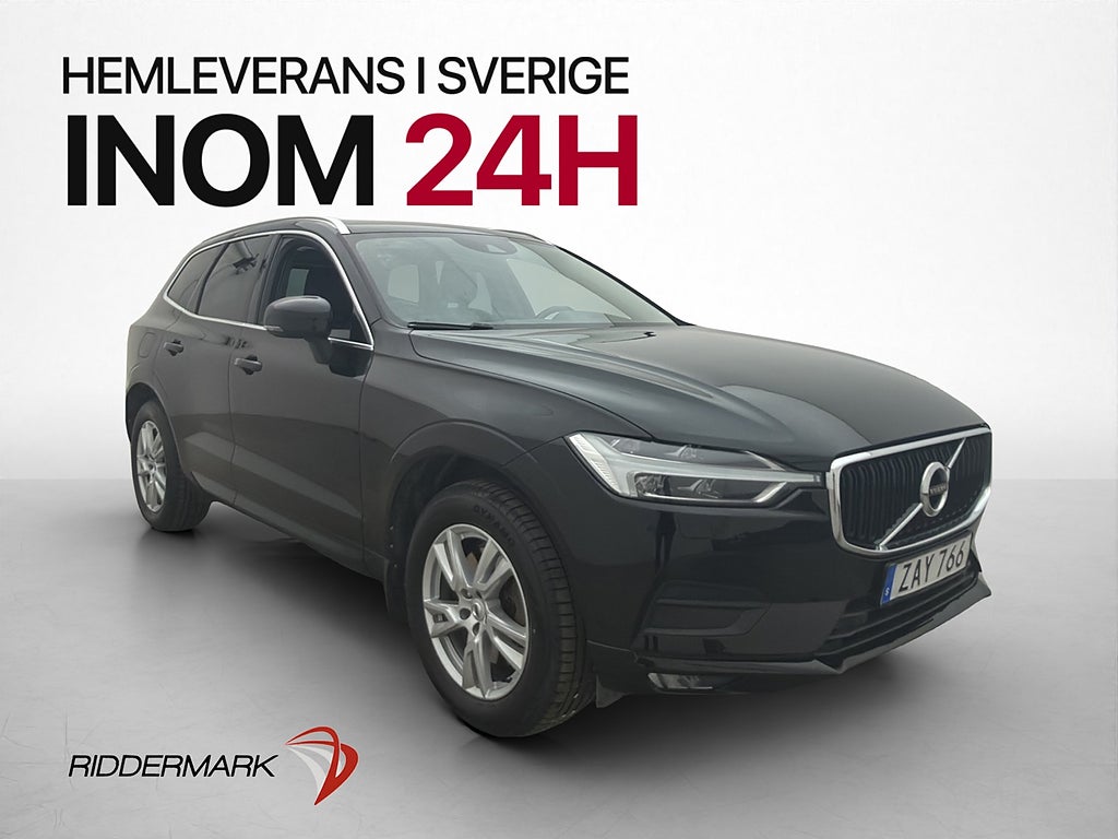 Volvo XC60 D4 AWD Momentum VOC Värmare Halvskinn Dragkrok