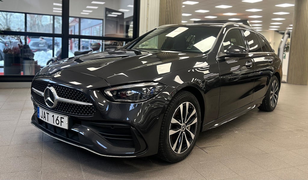 Mercedes-Benz C 300 T d e 4MATIC 9G-Tronic AMG Line - vhjul* dragkrok*