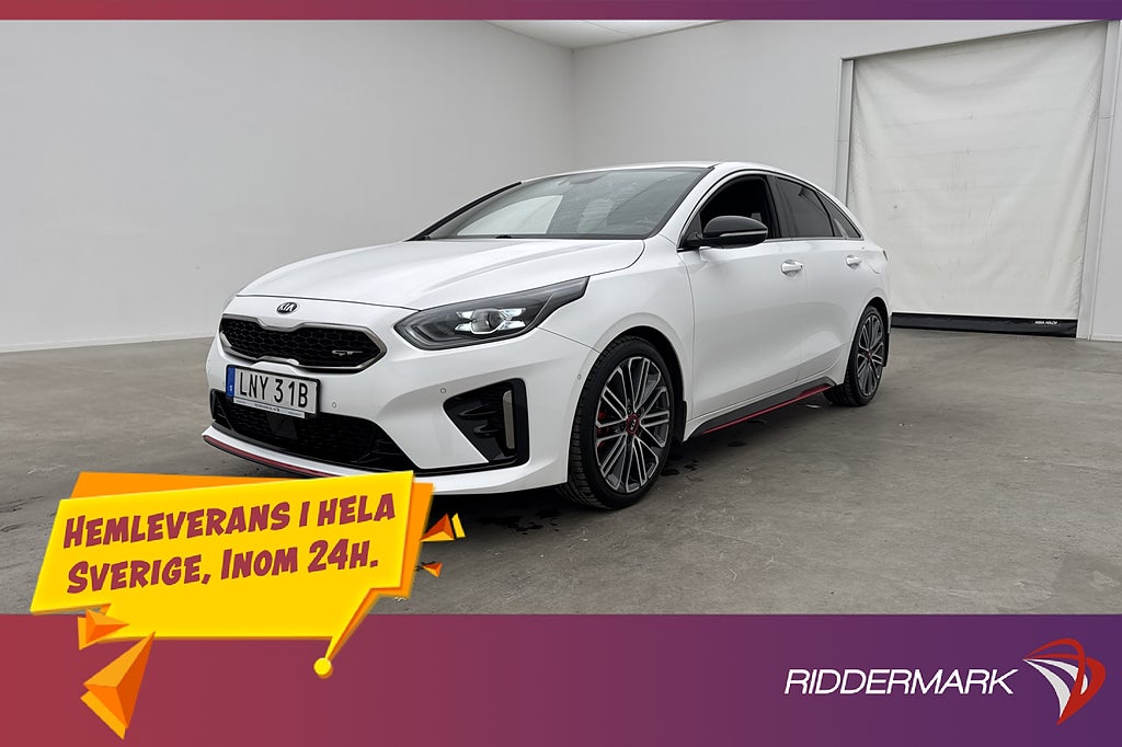 Kia ProCee'd GT 204hk JBL Kamera Navi Halvskinn CarPlay