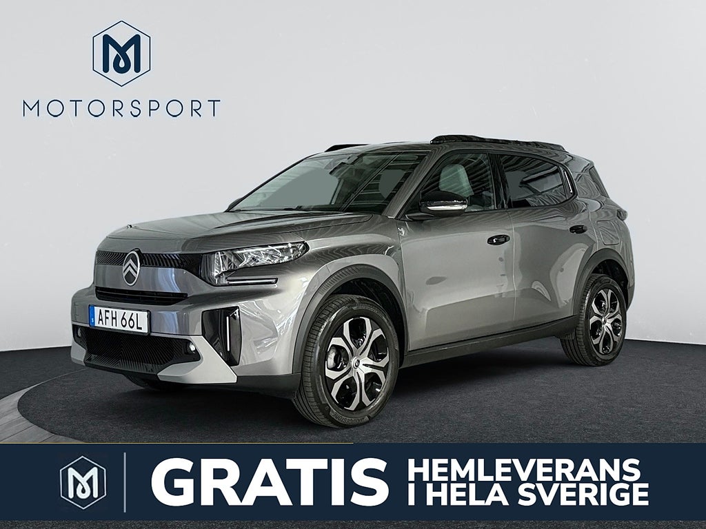 Citroen C3 Aircross 1.2 PT 100hk Plus Backkamera Apple Rattvärme LED