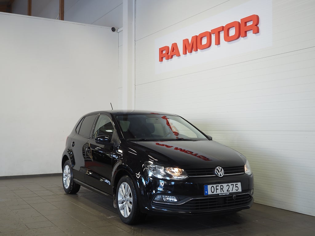 Volkswagen Polo 5-dörrar 1.2 TSI 90hk | M&K | 2017