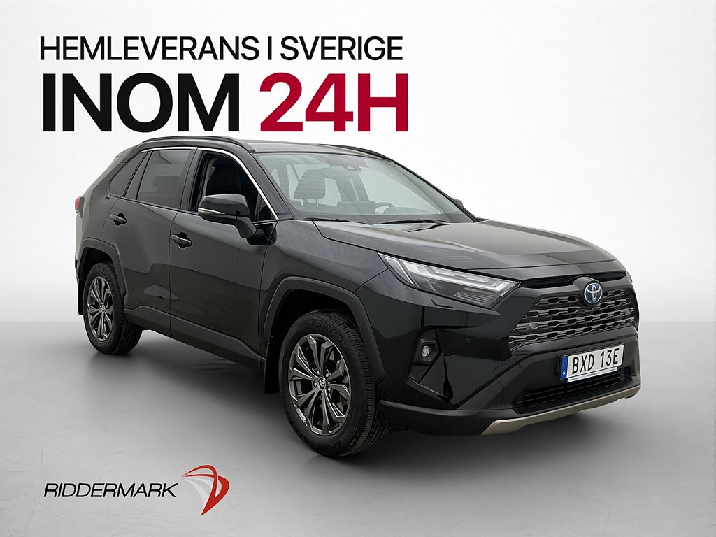 Toyota RAV4 222hk AWD Hybrid Skinn Kamera Adaptiv Drag Navi