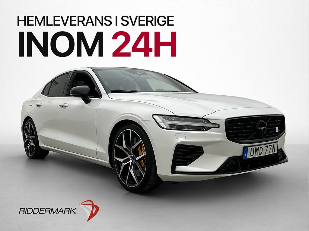 Volvo S60 T8 Polestar AWD Pano HUD B&W 20" 360° Navi BLIS