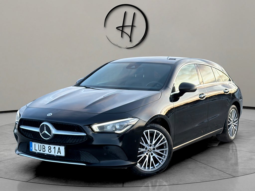 Mercedes-Benz CLA 250e 218hk Shooting Brake Kamera Keyless*SE-UTR