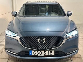 Mazda 6 Wagon 2.2 Optimum Drag HuD Mvärm BOSE 360° S/V-hjul