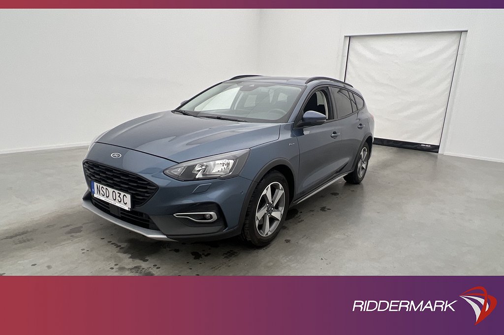 Ford Focus Active 1.0 EcoBoost 125hk Kamera CarPlay Rattvärm